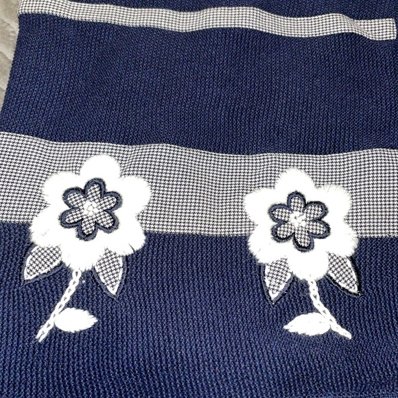 NWT Alfred Dunner Short Sleeve Floral Embroidered Sweater. Large Petite. - Picture 12 of 14